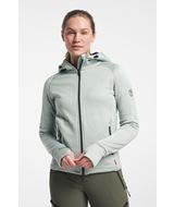 TXlite Hoodie Zip - Women's zip hoodie - Grey Green