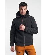 Himalaya Teddy Fleece Hood - Teddy jacket with hood - Black