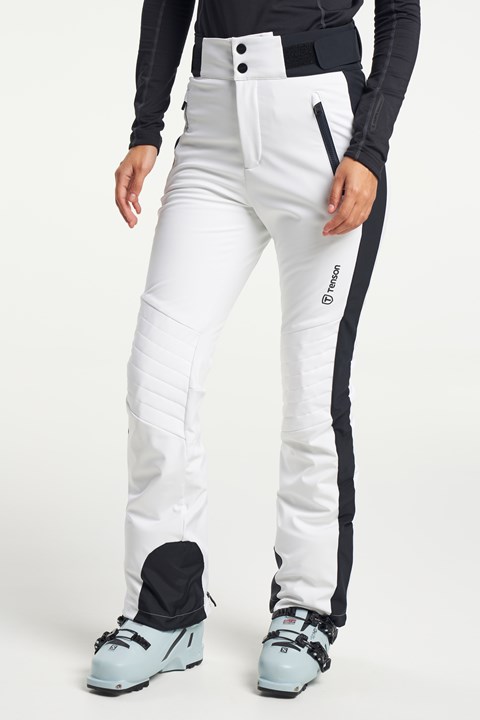 Grace Softshell Ski Pants - Bright White