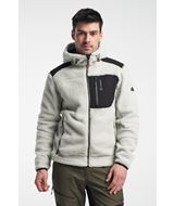 Himalaya Teddy Fleece Hood - Teddy jacket with hood - Light Grey
