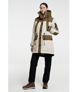 Himalaya Ltd Jacket - Winter Jacket with High Collar - Light Beige