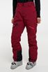 Core Ski Pants - Skidbyxor med avtagbara hängslen för dam - Deep Red