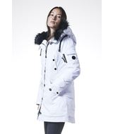 Himalaya Anniversery - Fur Collar Jacket - White